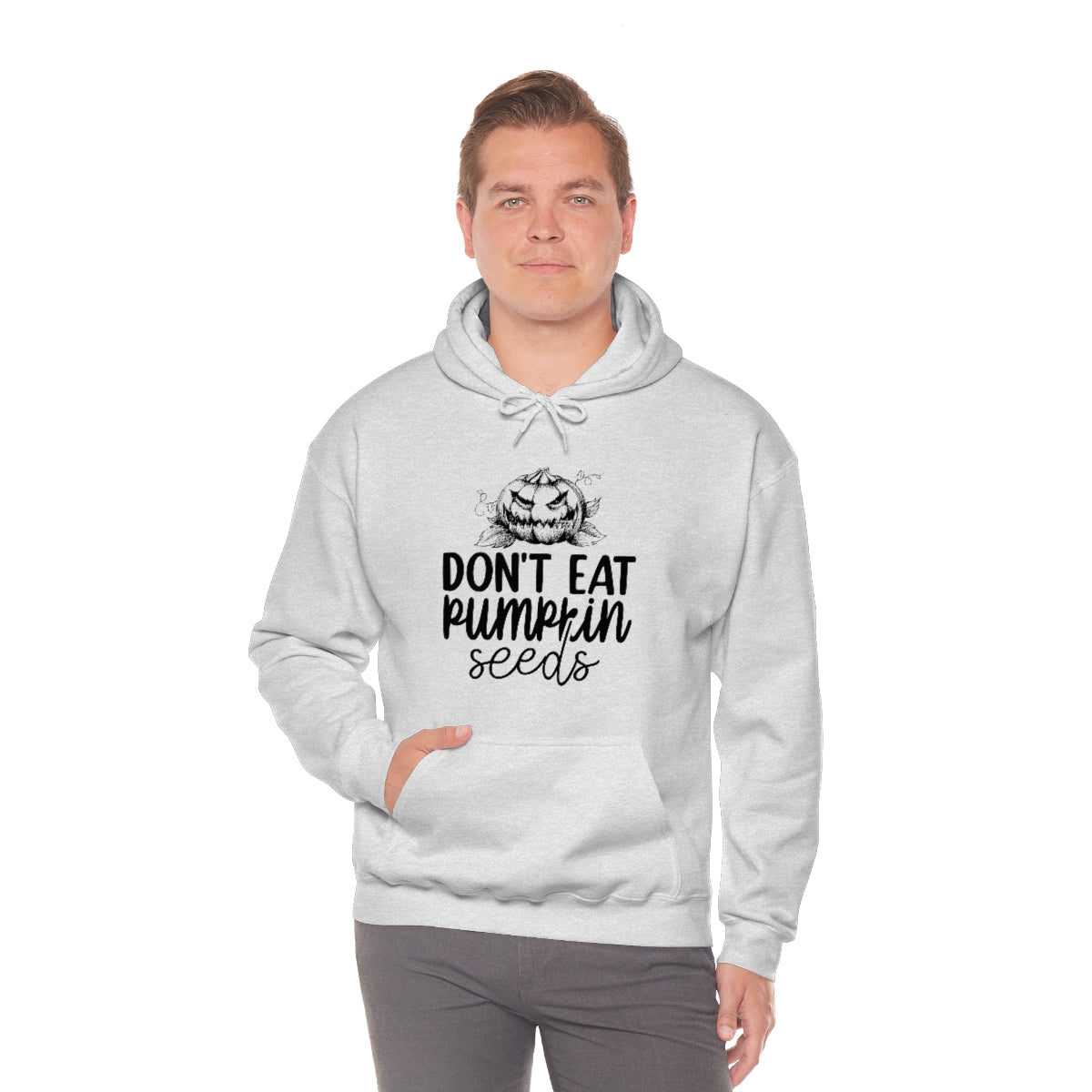 Don't Eat Pumpkin Seeds Unisex Heavy Blend™ Hooded Sweatshirt