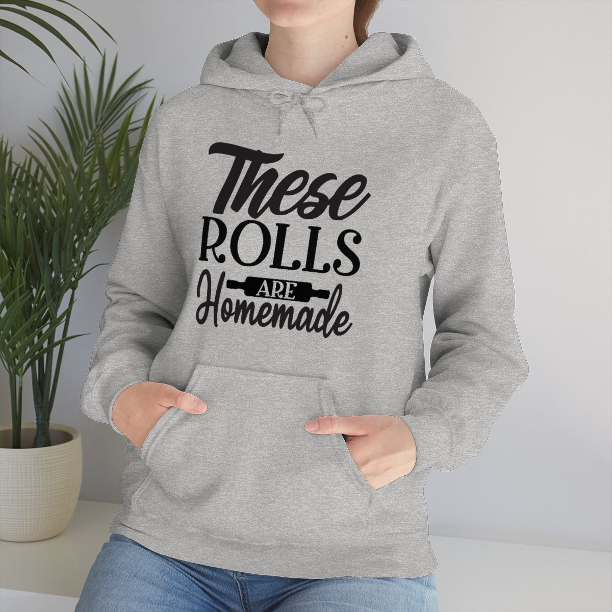 These Rolls Are Home Made Unisex Heavy Blend™ Hooded Sweatshirt