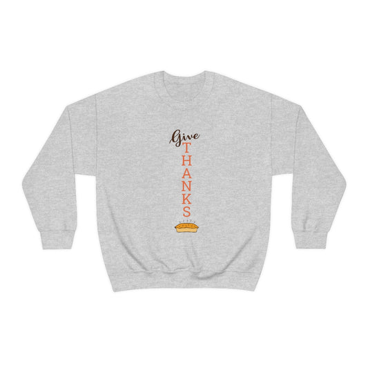 Give Thanks Unisex Heavy Blend™ Crewneck Sweatshirt