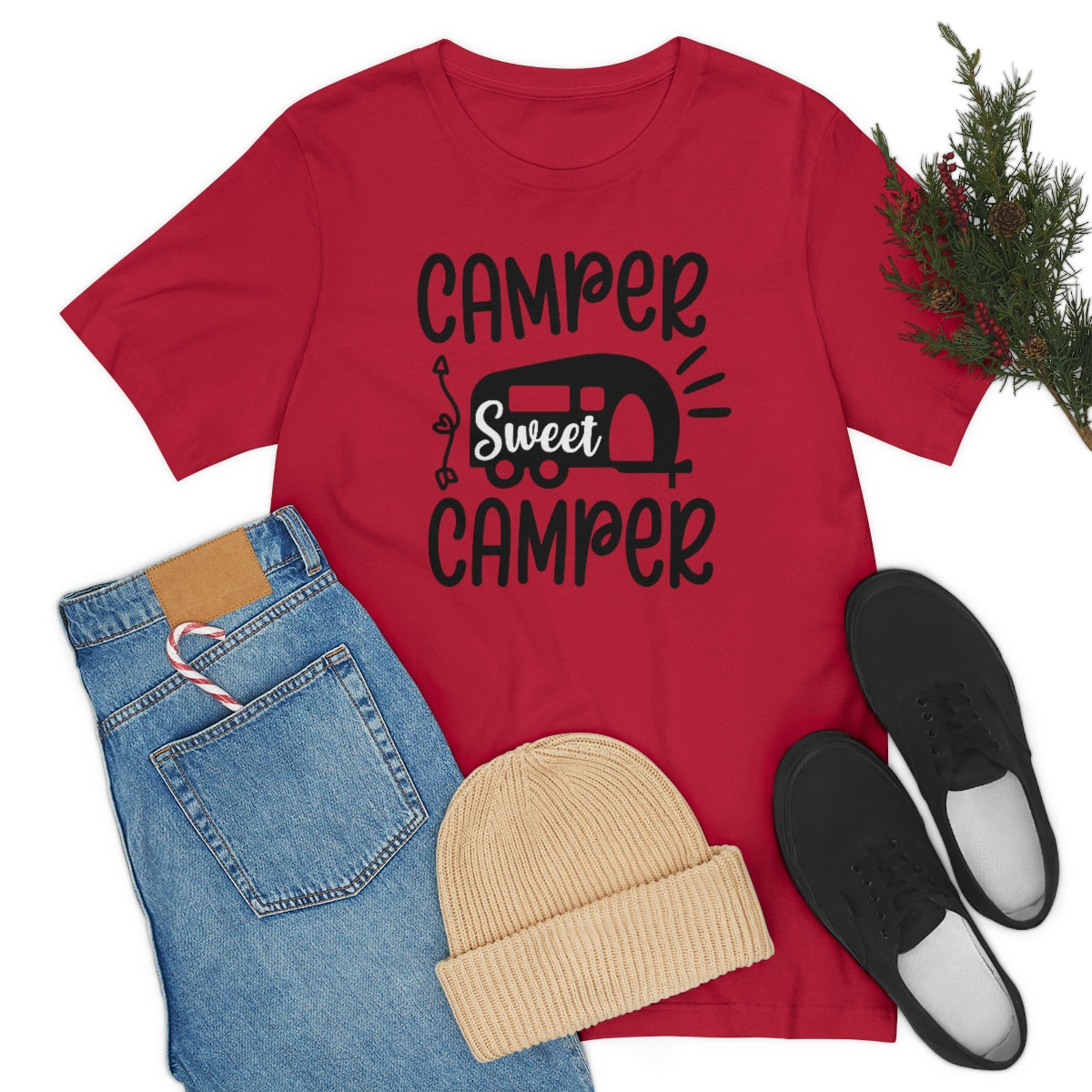 Camper Sweet Camper Unisex Jersey Short Sleeve Tee