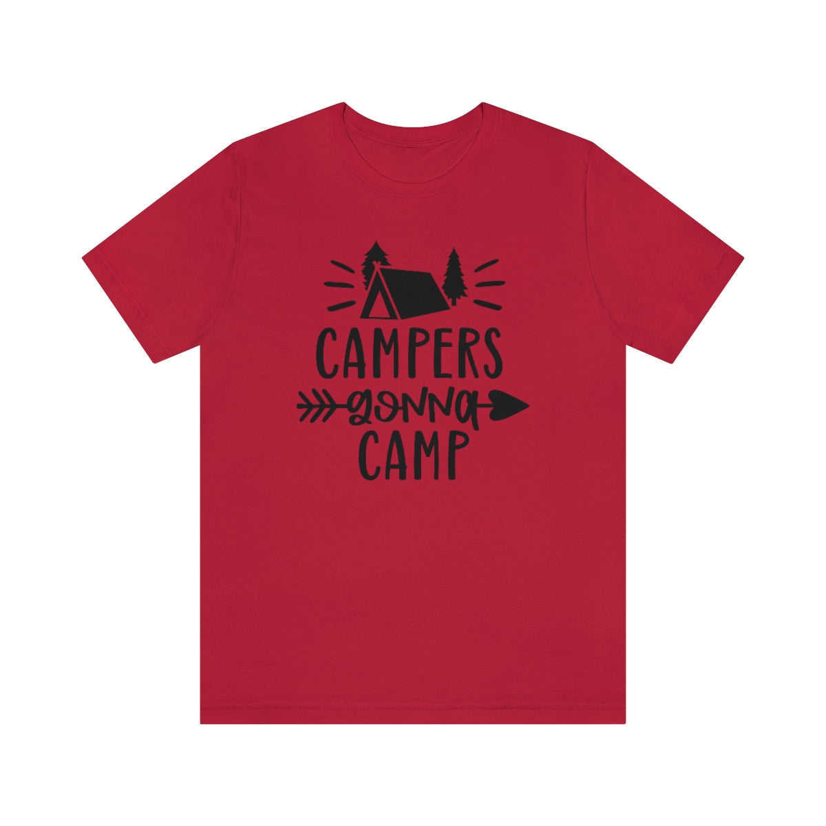 Campers Gonna Camp Unisex Jersey Short Sleeve Tee