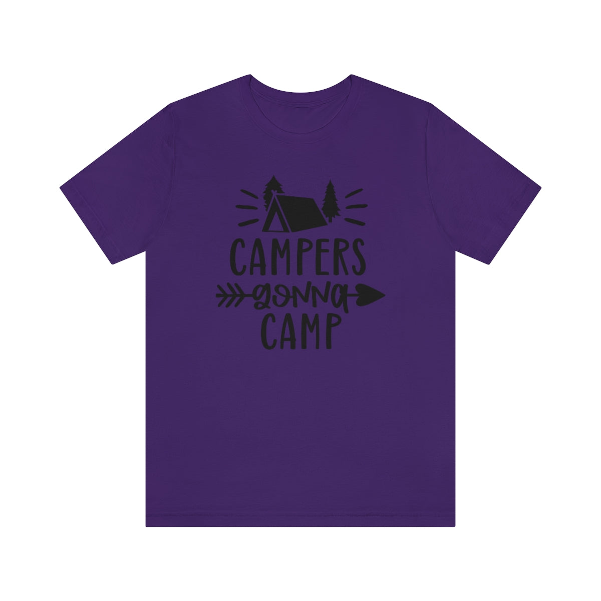 Campers Gonna Camp Unisex Jersey Short Sleeve Tee