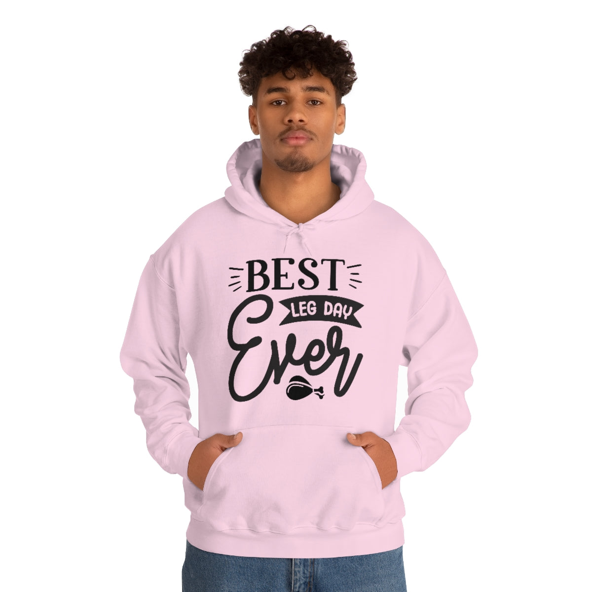 Best Leg Day Ever Unisex Heavy Blend™ Hooded Sweatshirt