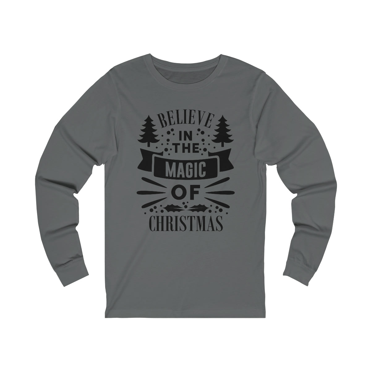 Believe in the Magic of Christmas Unisex Jersey Long Sleeve Tee