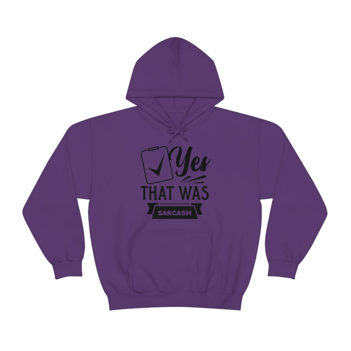 Yes That Was Sarcasm Unisex Heavy Blend™ Hooded Sweatshirt