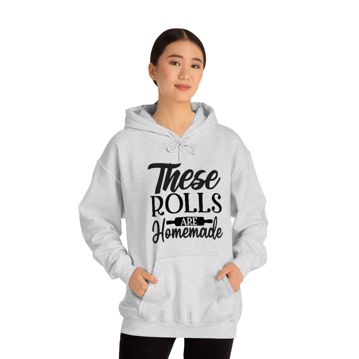 These Rolls Are Home Made Unisex Heavy Blend™ Hooded Sweatshirt