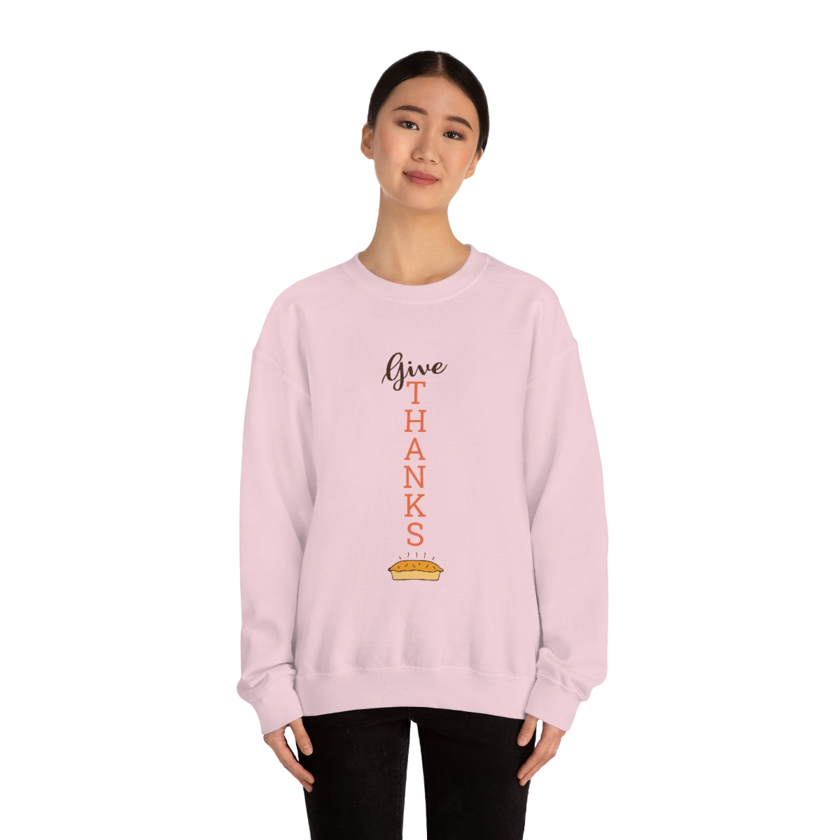 Give Thanks Unisex Heavy Blend™ Crewneck Sweatshirt