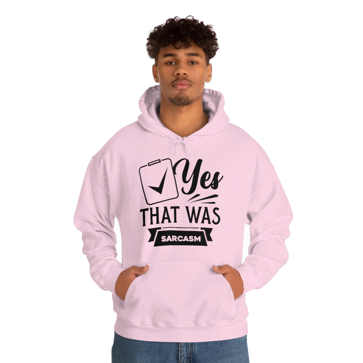 Yes That Was Sarcasm Unisex Heavy Blend™ Hooded Sweatshirt