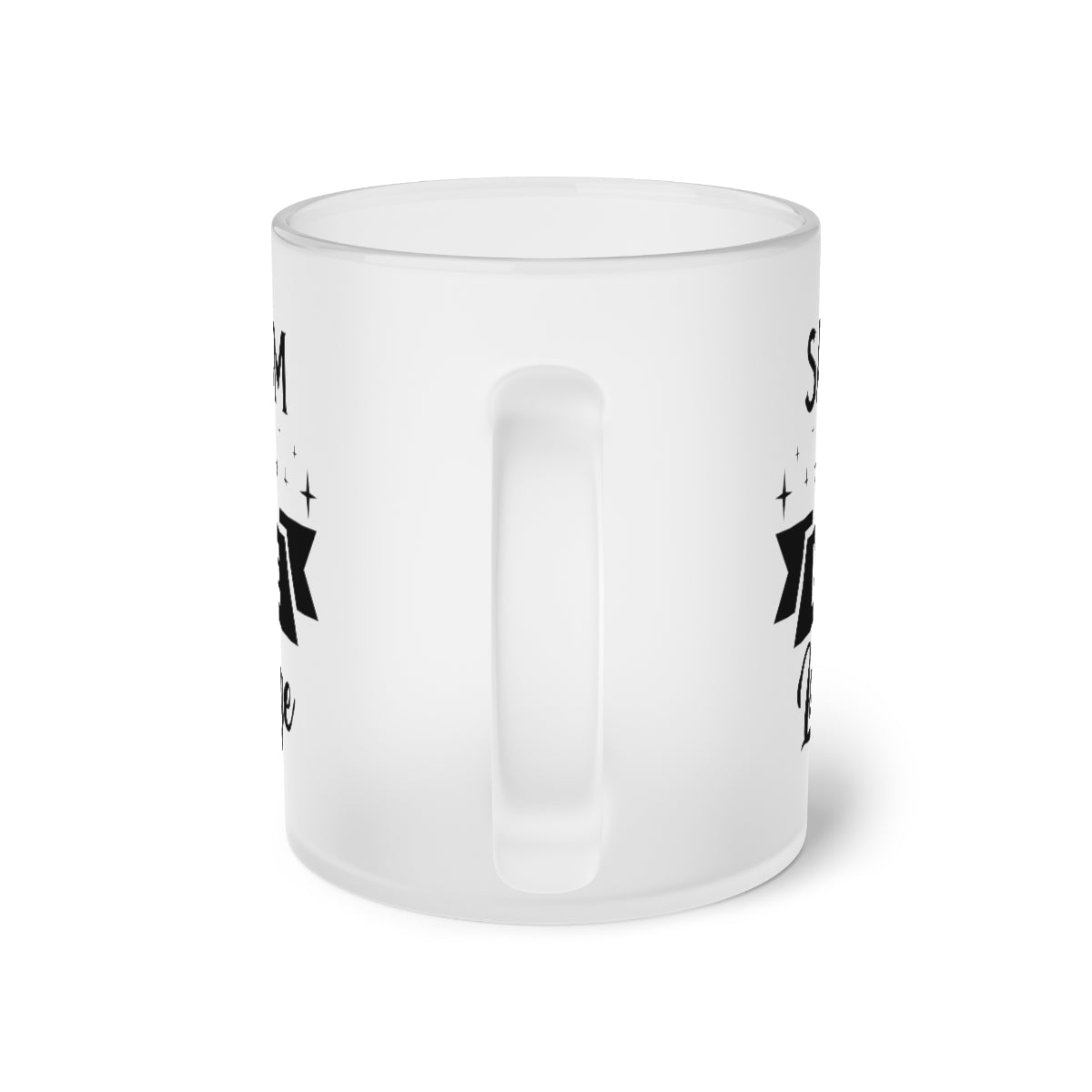 Sarcasm Is My Love Language Frosted Glass Mug