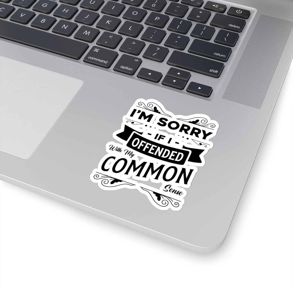 I'm Sorry If I Offended With My Common Sense Kiss-Cut Stickers