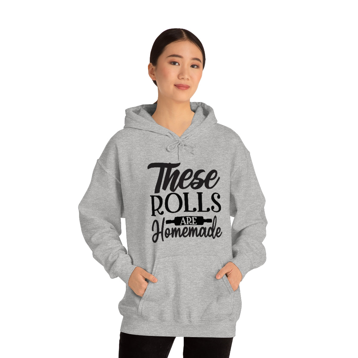 These Rolls Are Home Made Unisex Heavy Blend™ Hooded Sweatshirt