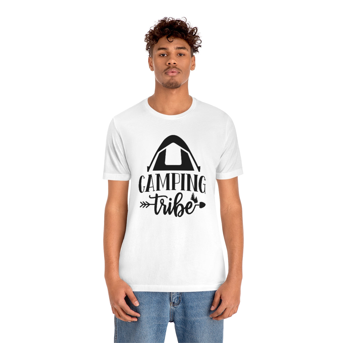 Camping Tribe Unisex Jersey Short Sleeve Tee