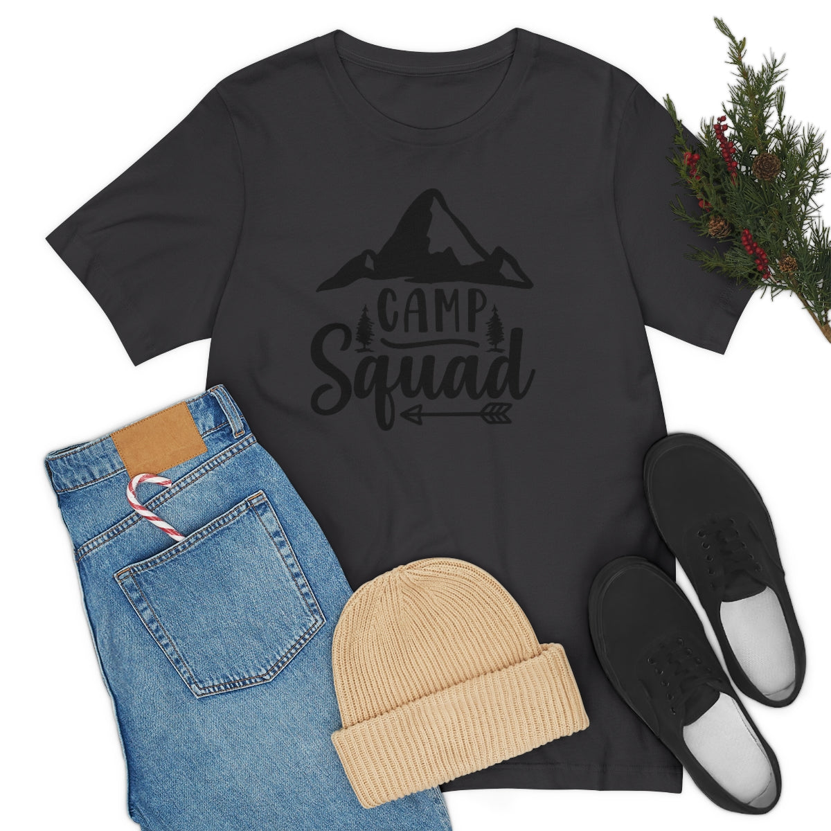 Camp Squad Unisex Jersey Short Sleeve Tee