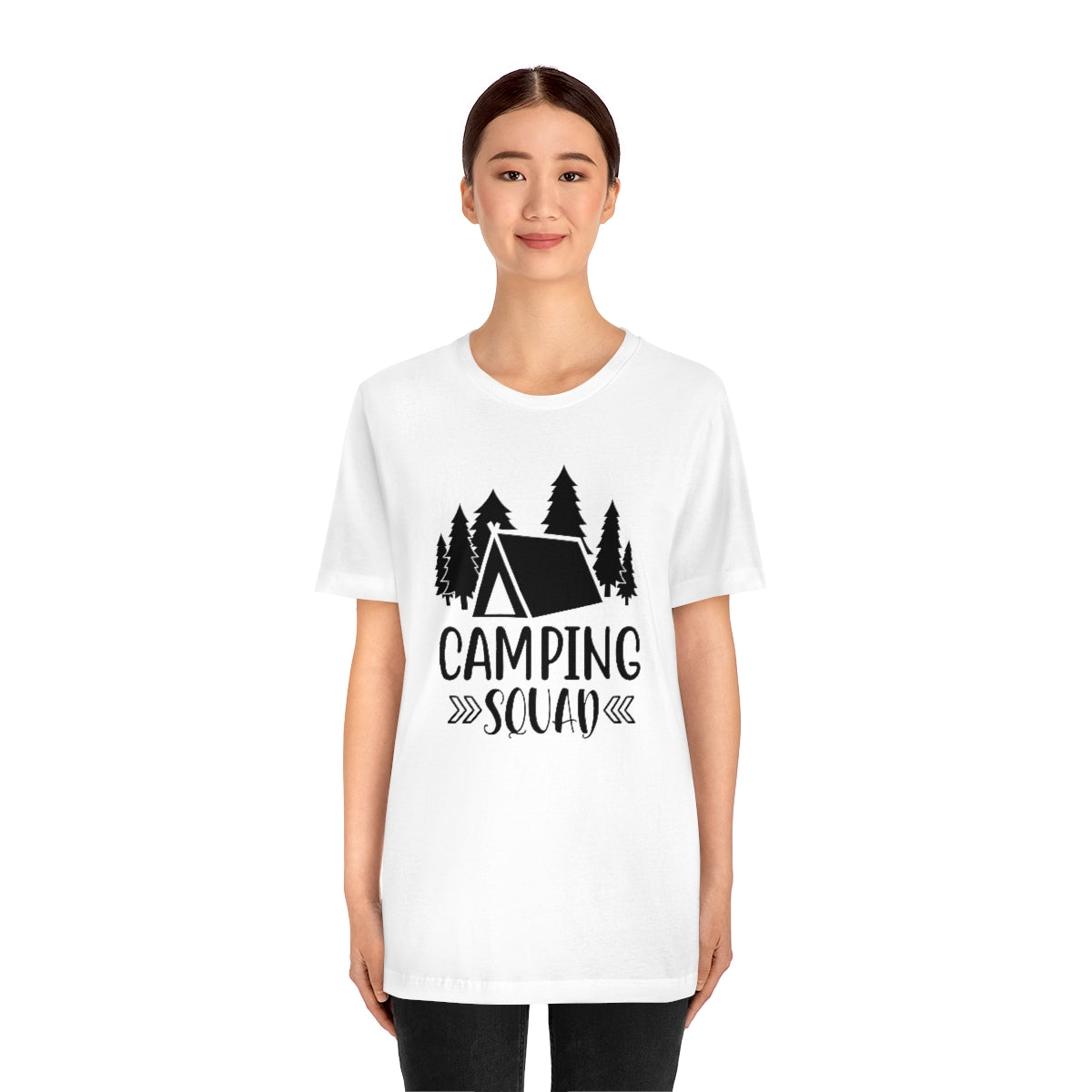 Camping Squad Unisex Jersey Short Sleeve Tee