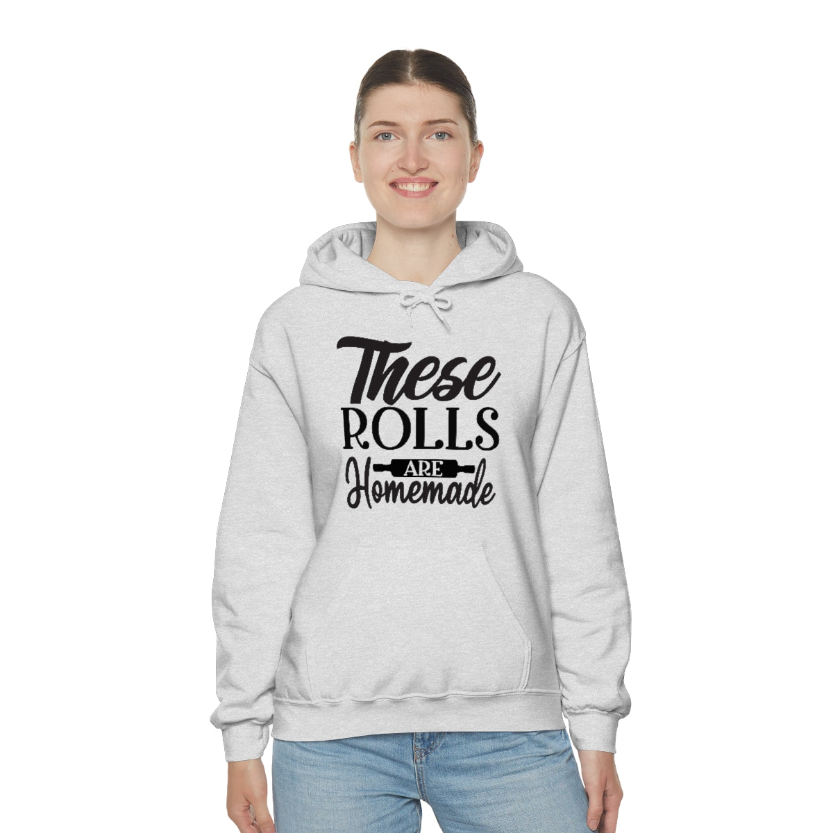 These Rolls Are Home Made Unisex Heavy Blend™ Hooded Sweatshirt