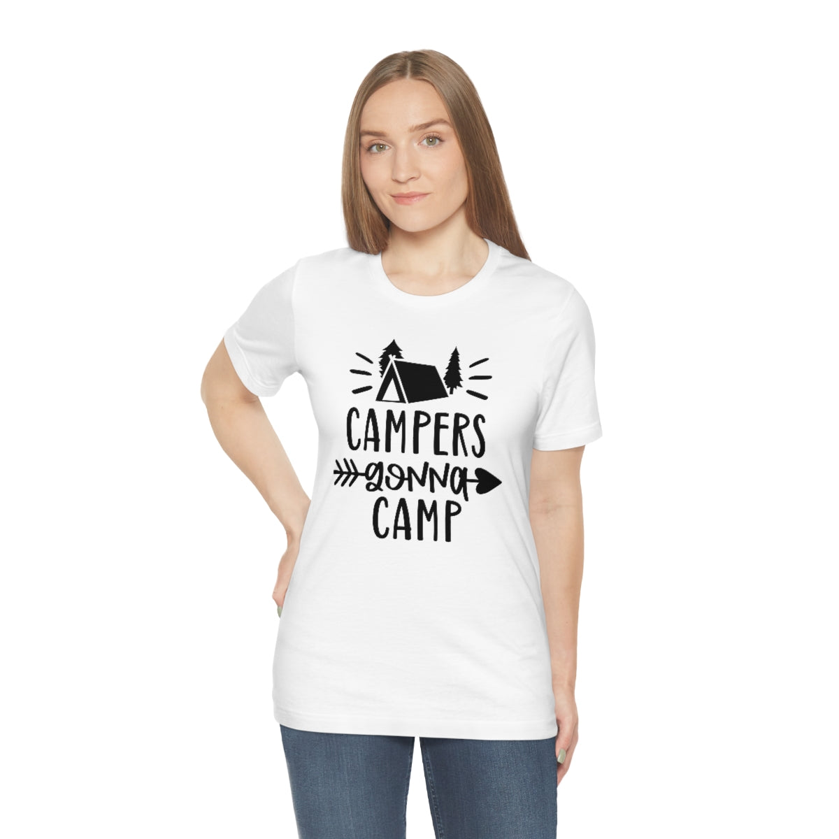 Campers Gonna Camp Unisex Jersey Short Sleeve Tee