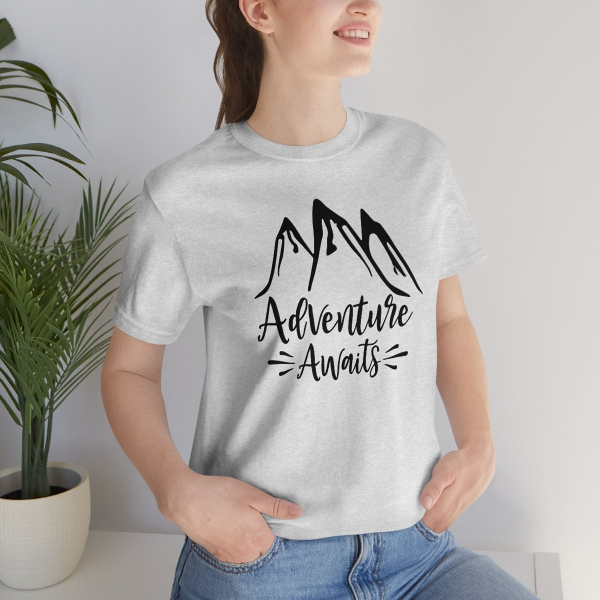 Adventure Awaits Unisex Jersey Short Sleeve Tee