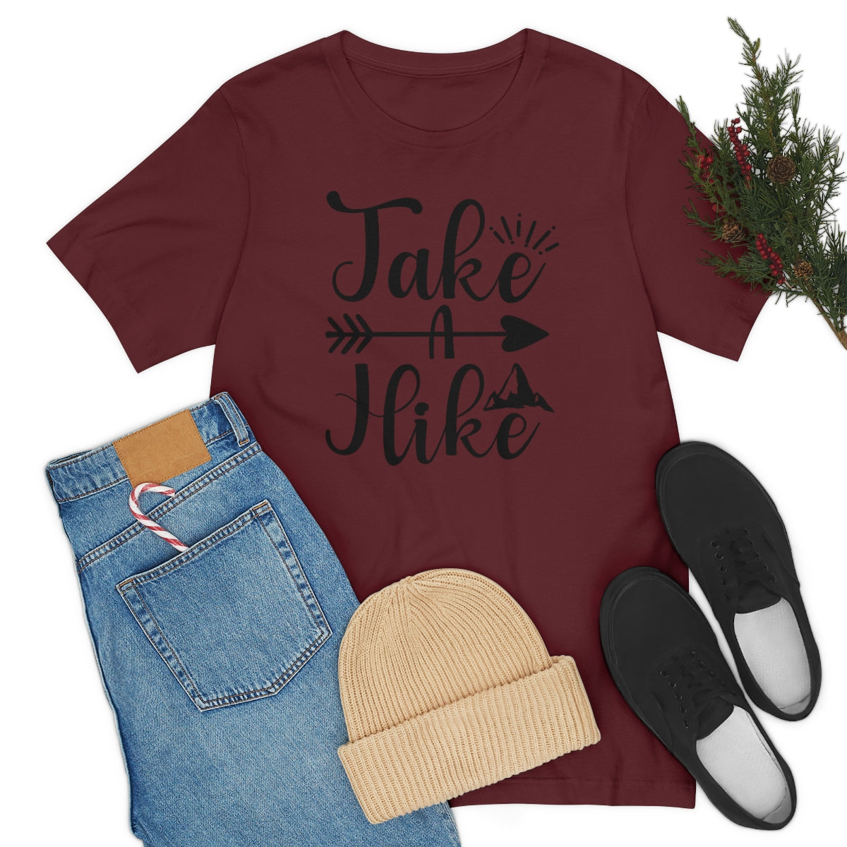 Take a Hike Unisex Jersey Short Sleeve Tee