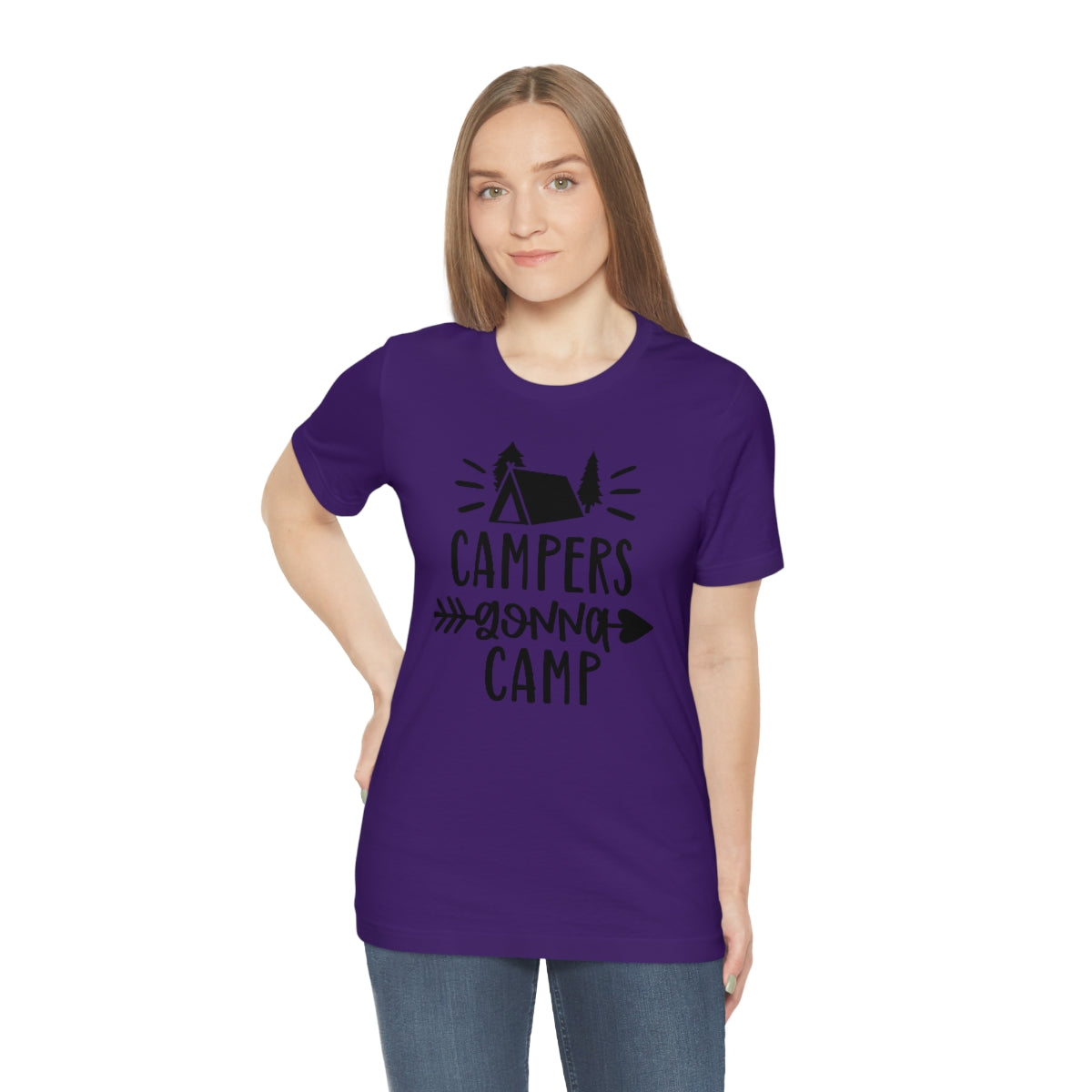 Campers Gonna Camp Unisex Jersey Short Sleeve Tee