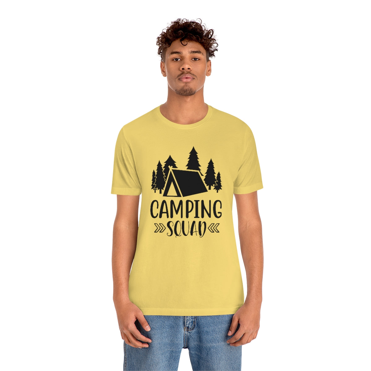 Camping Squad Unisex Jersey Short Sleeve Tee