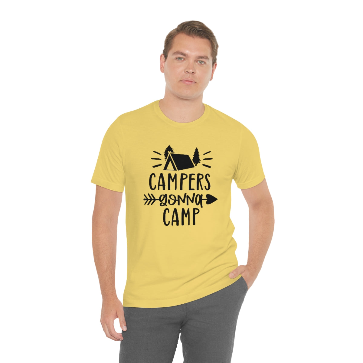 Campers Gonna Camp Unisex Jersey Short Sleeve Tee