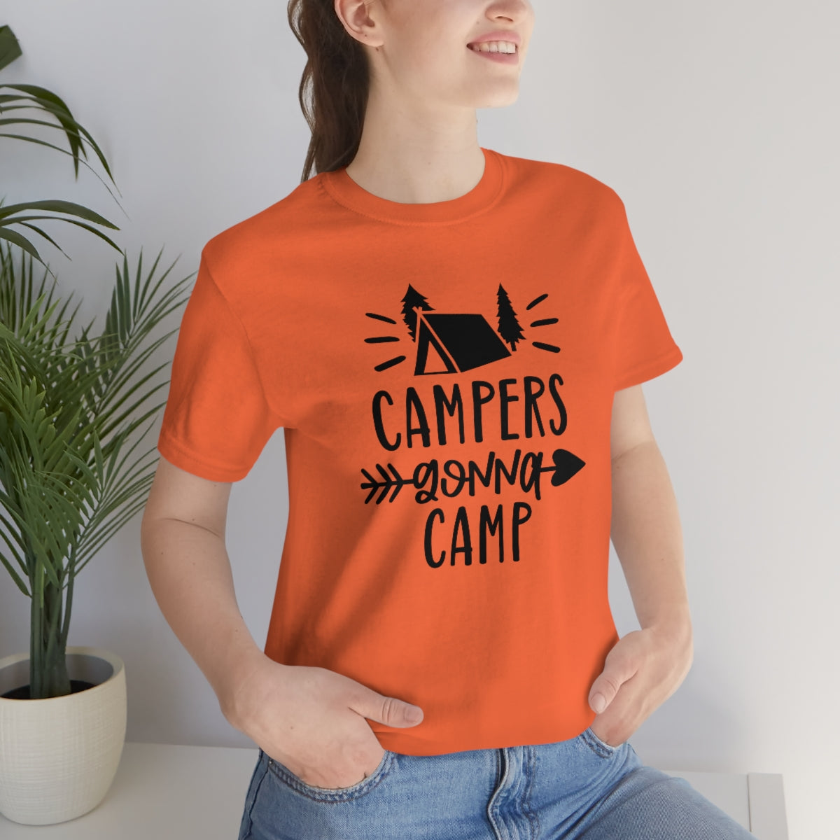 Campers Gonna Camp Unisex Jersey Short Sleeve Tee