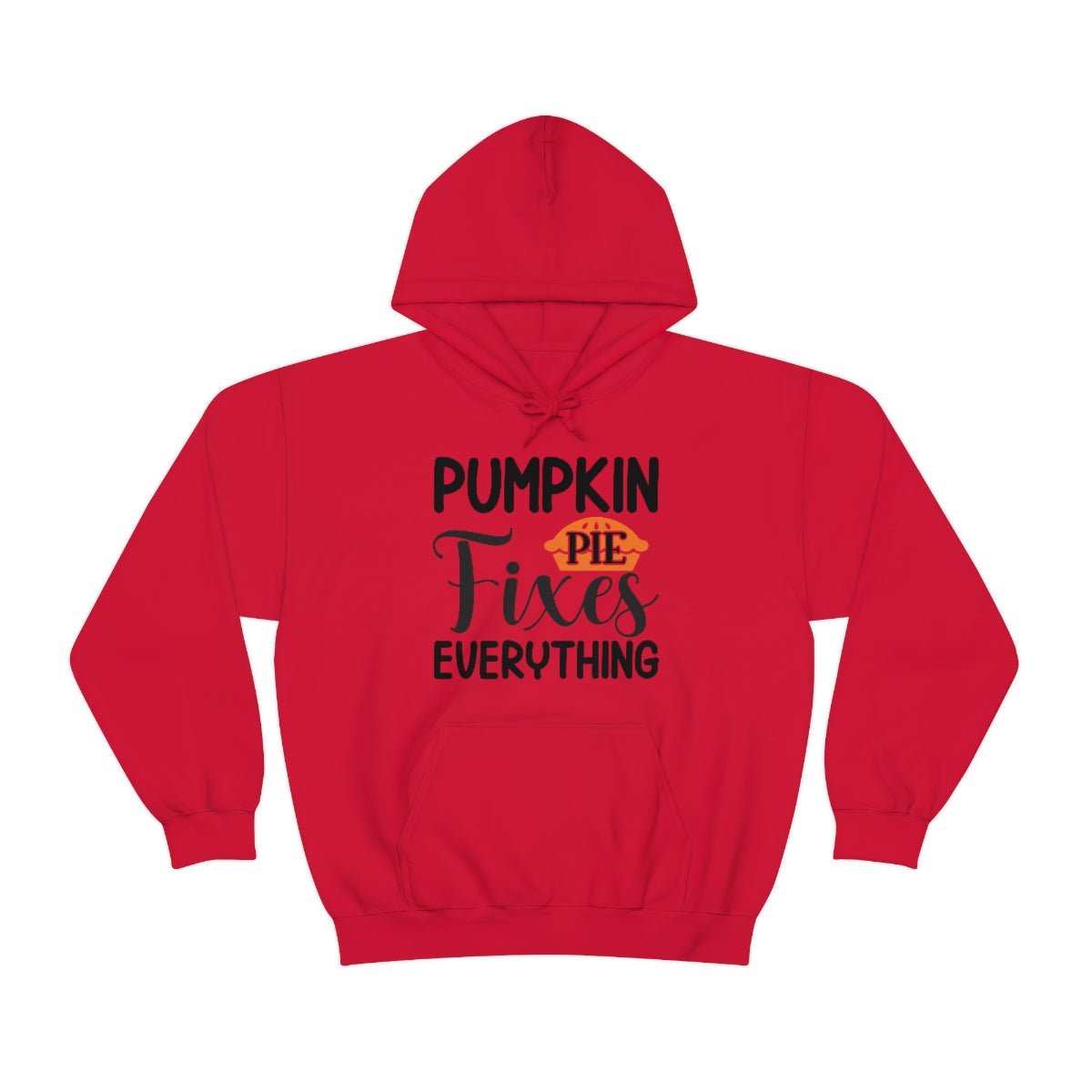 Pumpkin Pie Fixes Everything Unisex Heavy Blend™ Hooded Sweatshirt