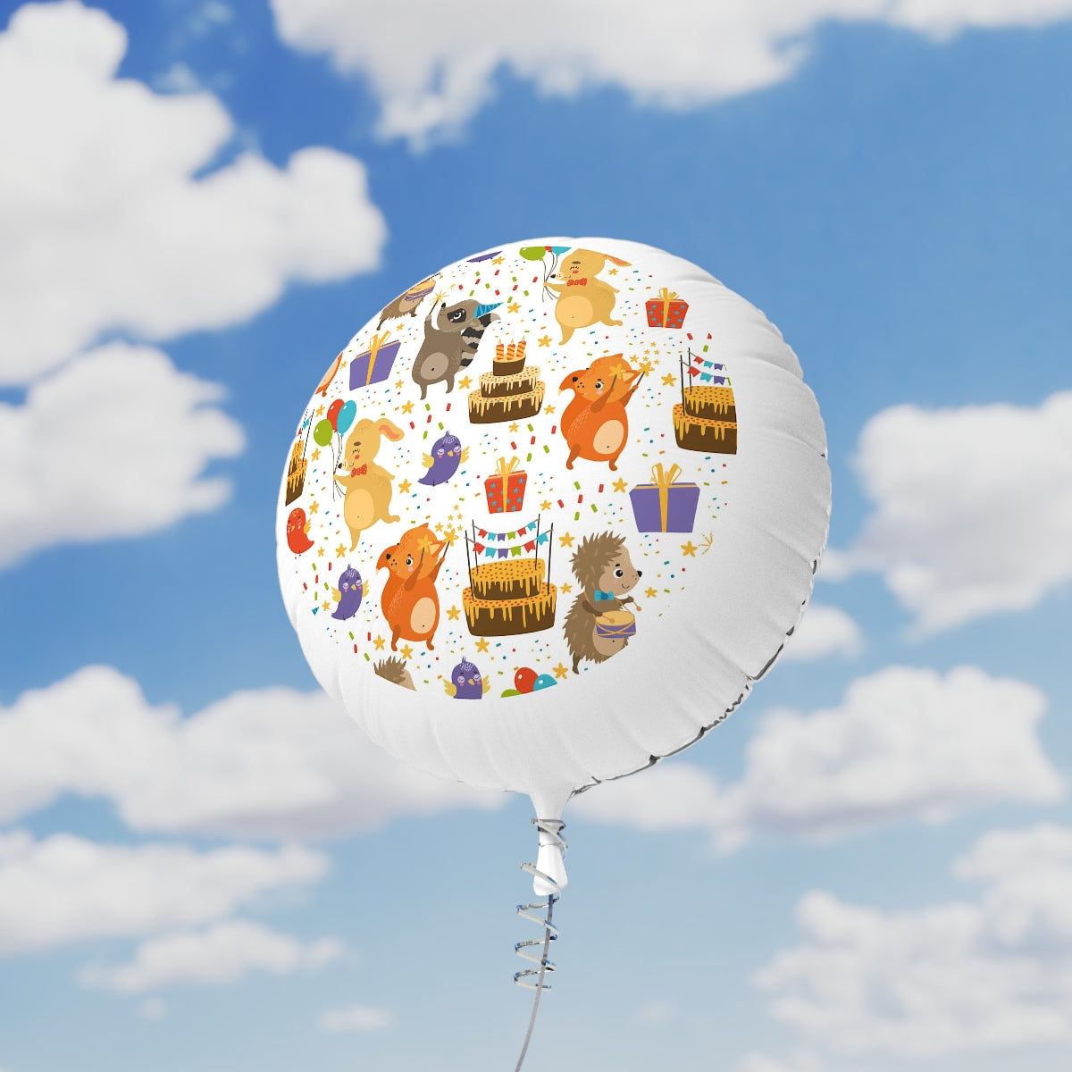 Happy Birthday Animals, Caks, Gifts & Balloons Birthday Helium Balloon