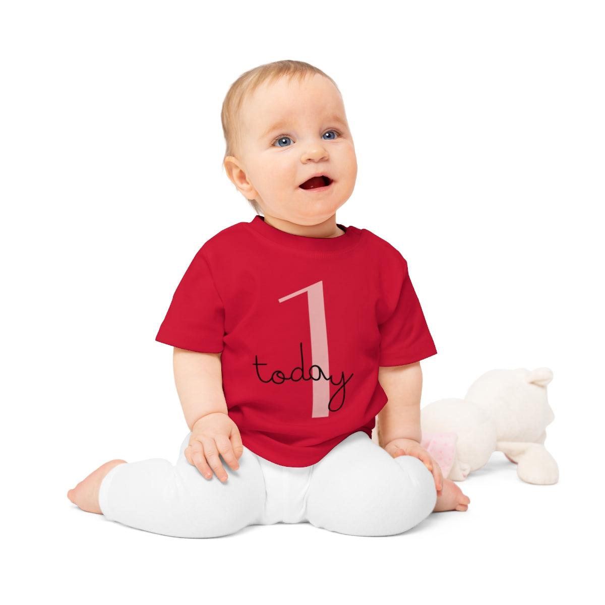 1 Today (Pink) Birthday Baby T-Shirt