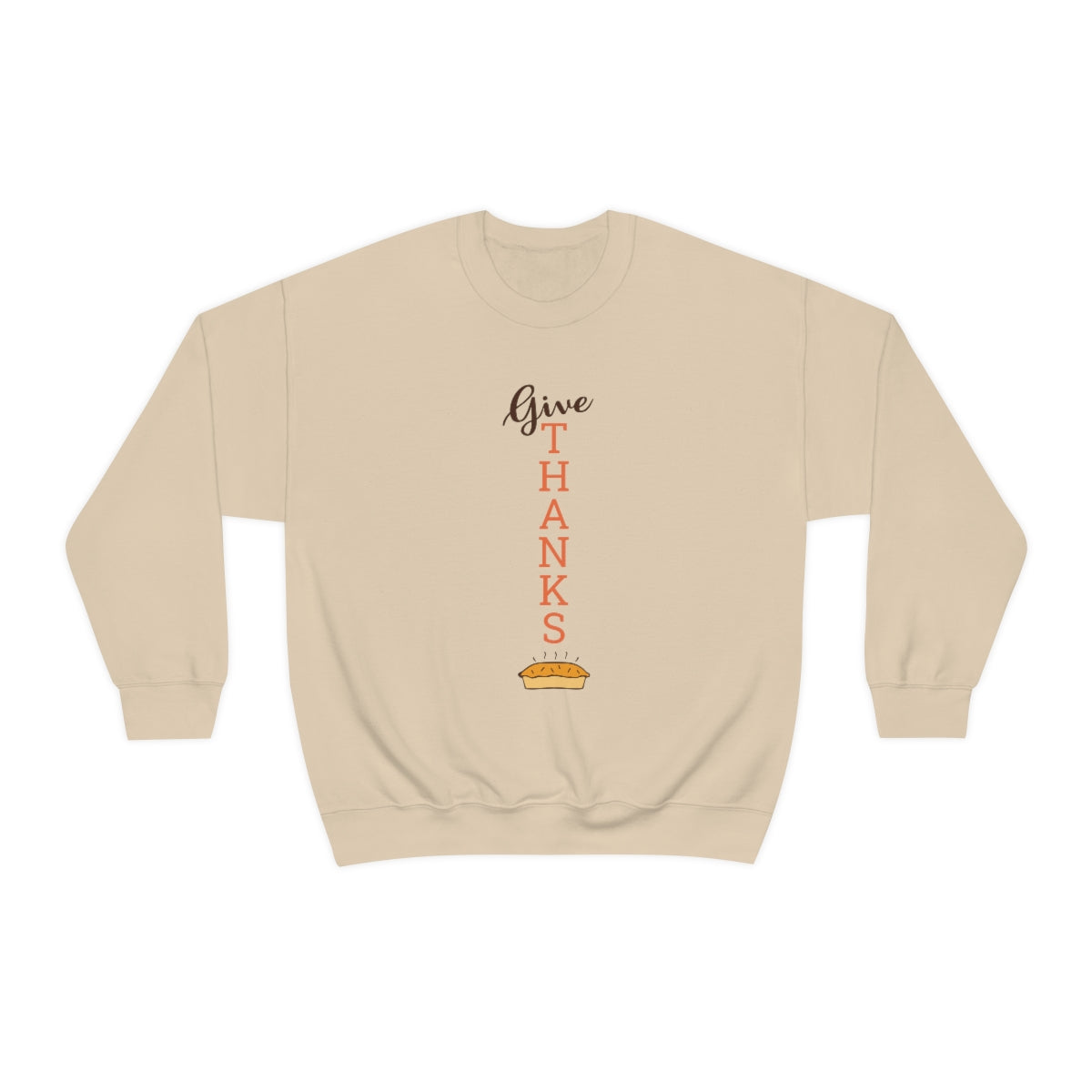 Give Thanks Unisex Heavy Blend™ Crewneck Sweatshirt