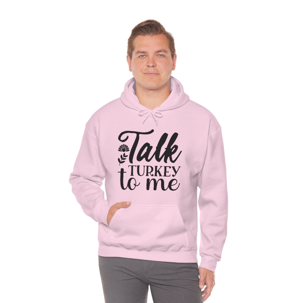 Talk Turkey To Me Unisex Heavy Blend™ Hooded Sweatshirt