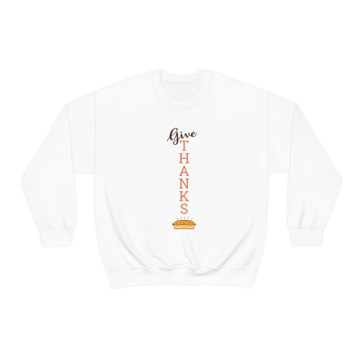 Give Thanks Unisex Heavy Blend™ Crewneck Sweatshirt