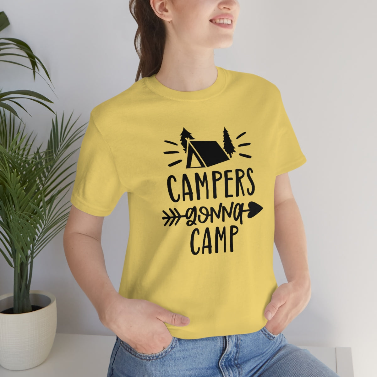 Campers Gonna Camp Unisex Jersey Short Sleeve Tee