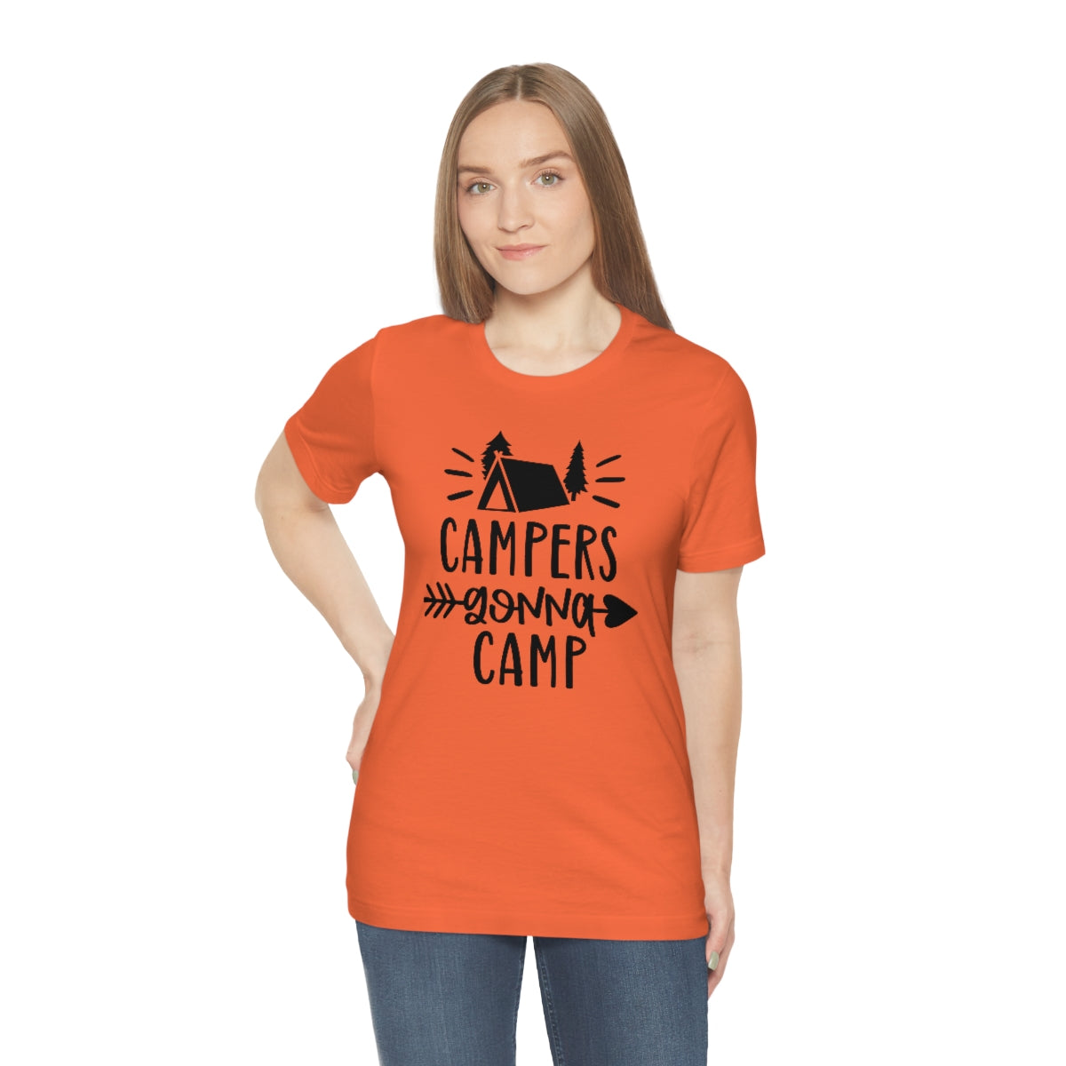 Campers Gonna Camp Unisex Jersey Short Sleeve Tee