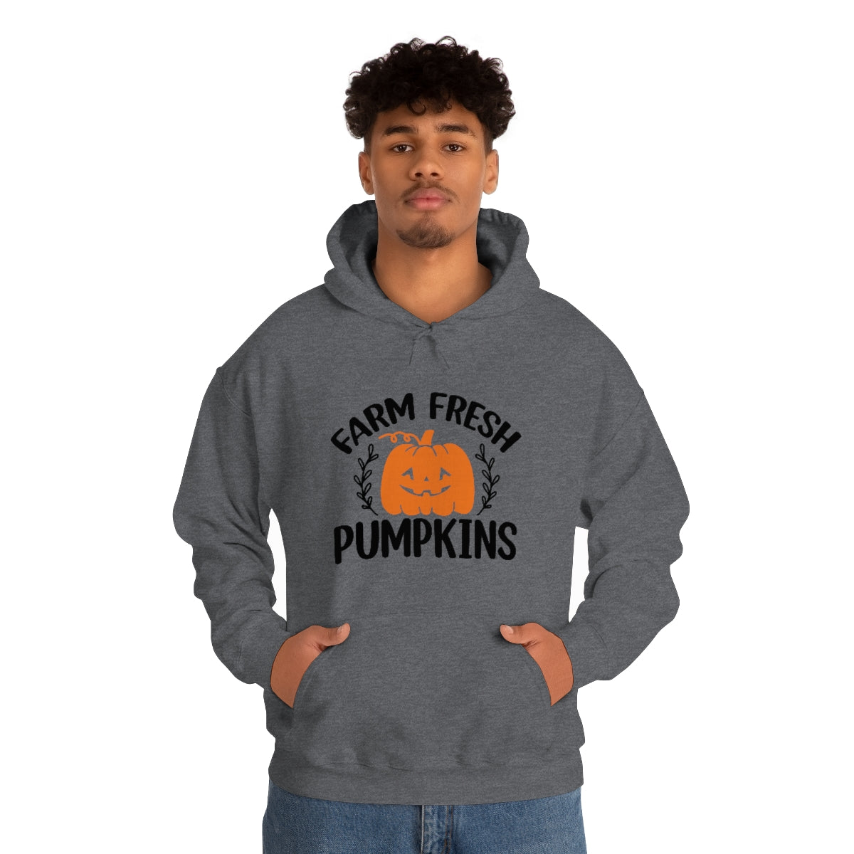 Farm Fresh Pumpkins Unisex Heavy Blend™ Hooded Sweatshirt