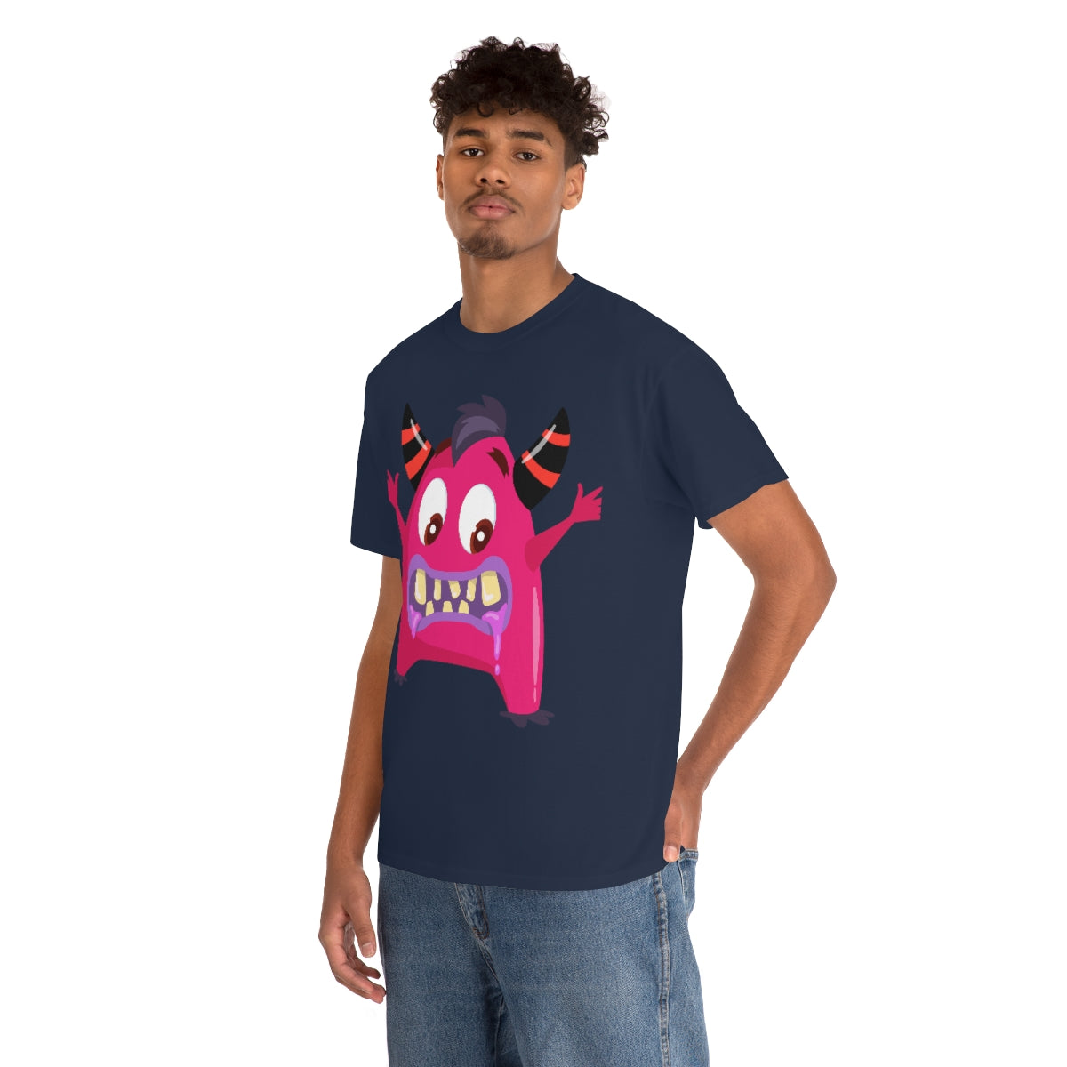 NFT Design Pink Monster Unisex Heavy Cotton Tee