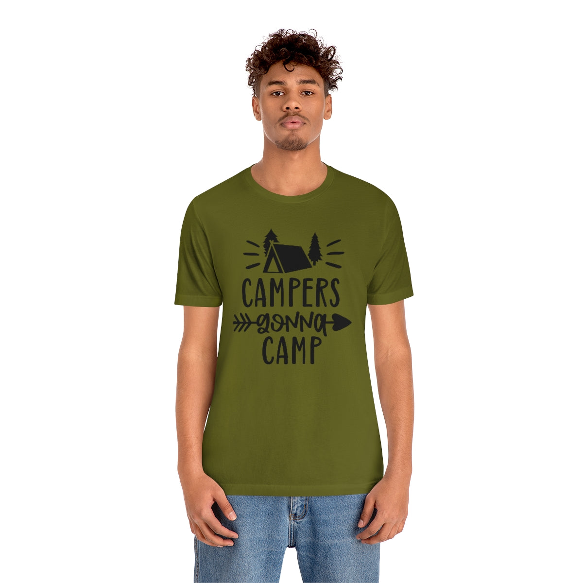 Campers Gonna Camp Unisex Jersey Short Sleeve Tee