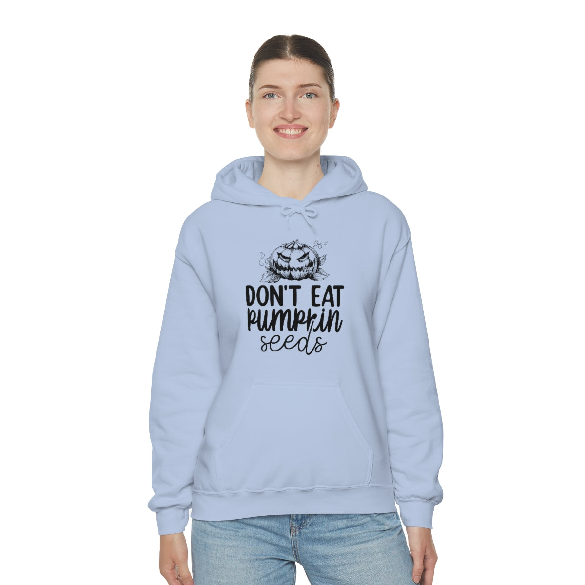 Don't Eat Pumpkin Seeds Unisex Heavy Blend™ Hooded Sweatshirt