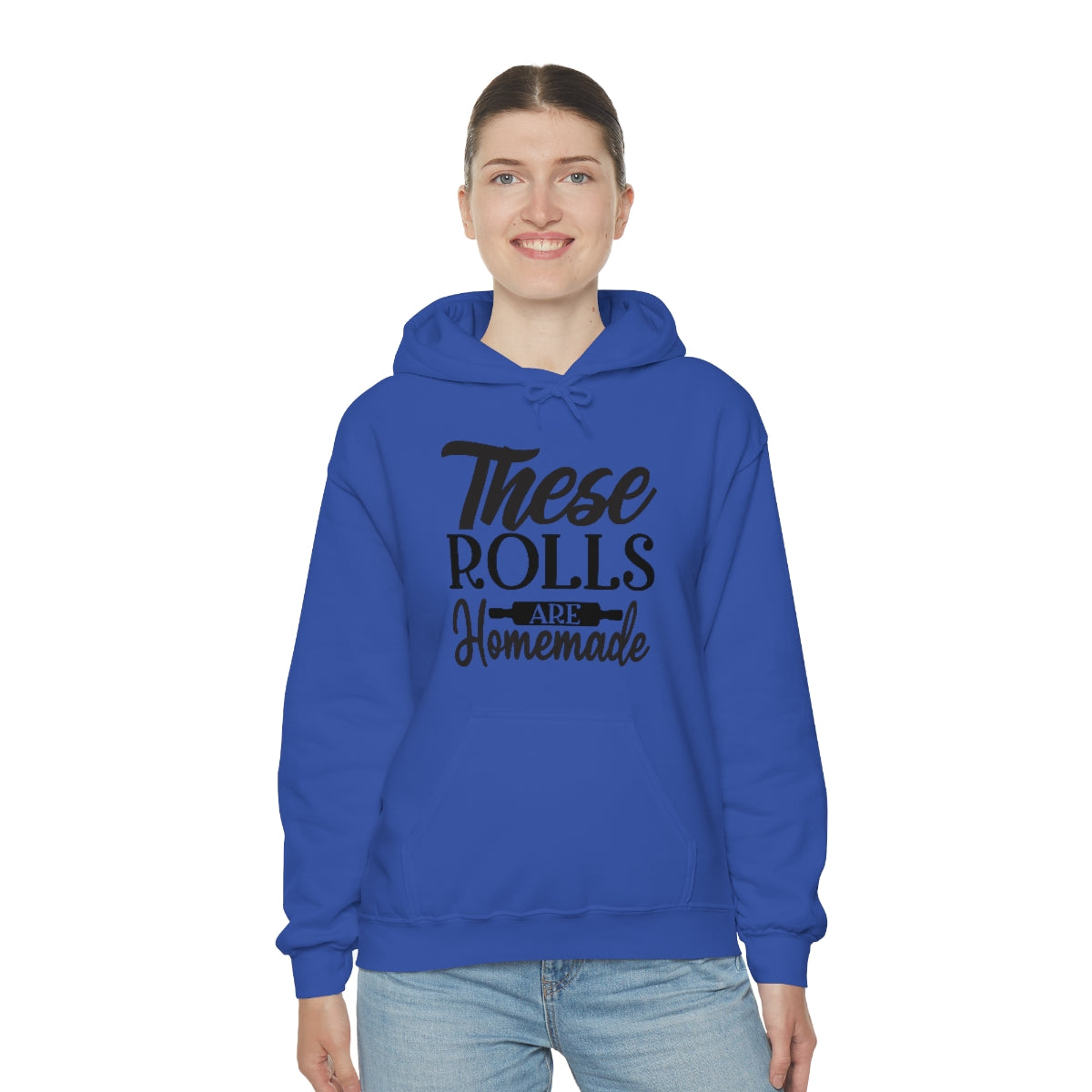 These Rolls Are Home Made Unisex Heavy Blend™ Hooded Sweatshirt