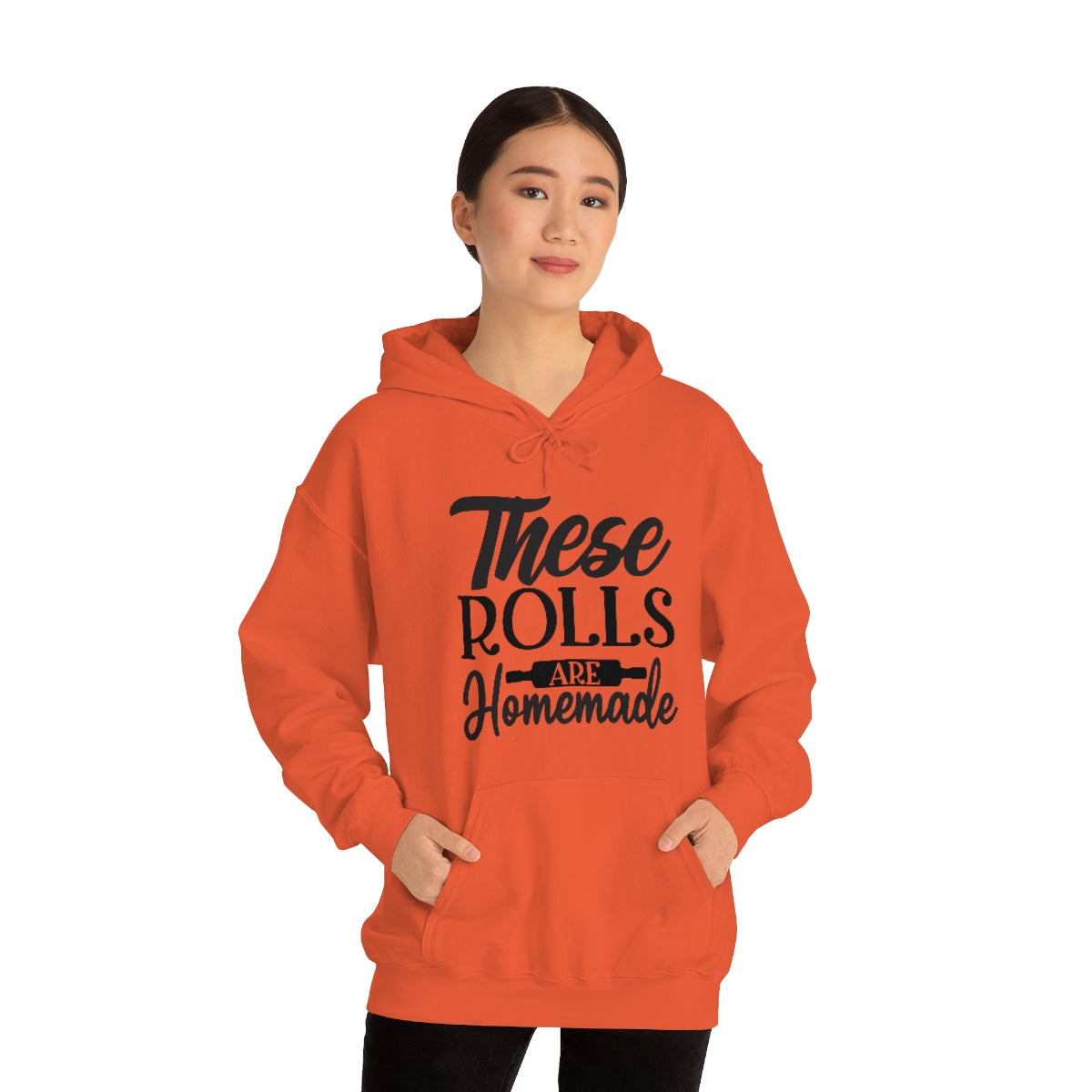 These Rolls Are Home Made Unisex Heavy Blend™ Hooded Sweatshirt