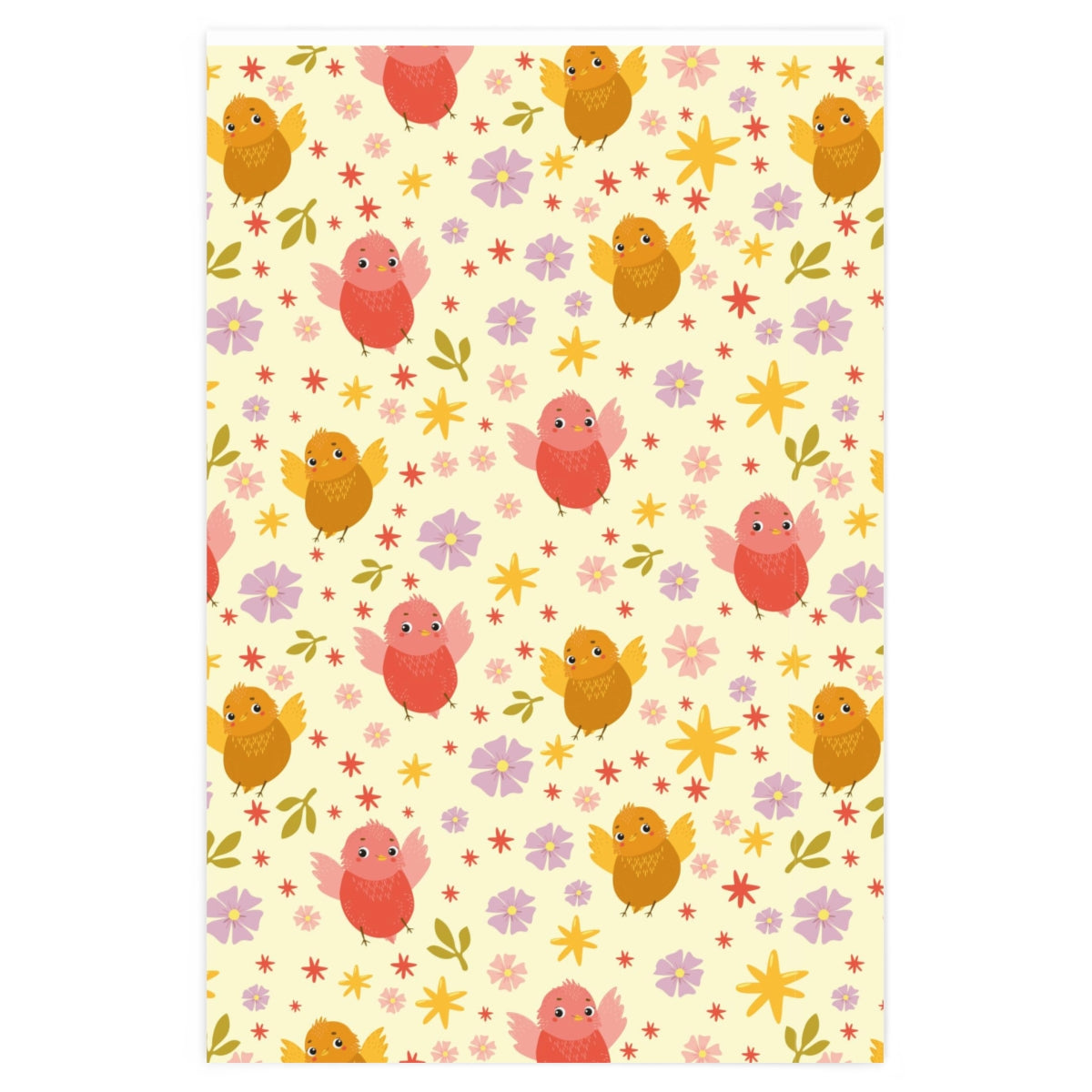 Cute Birds Wrapping Paper