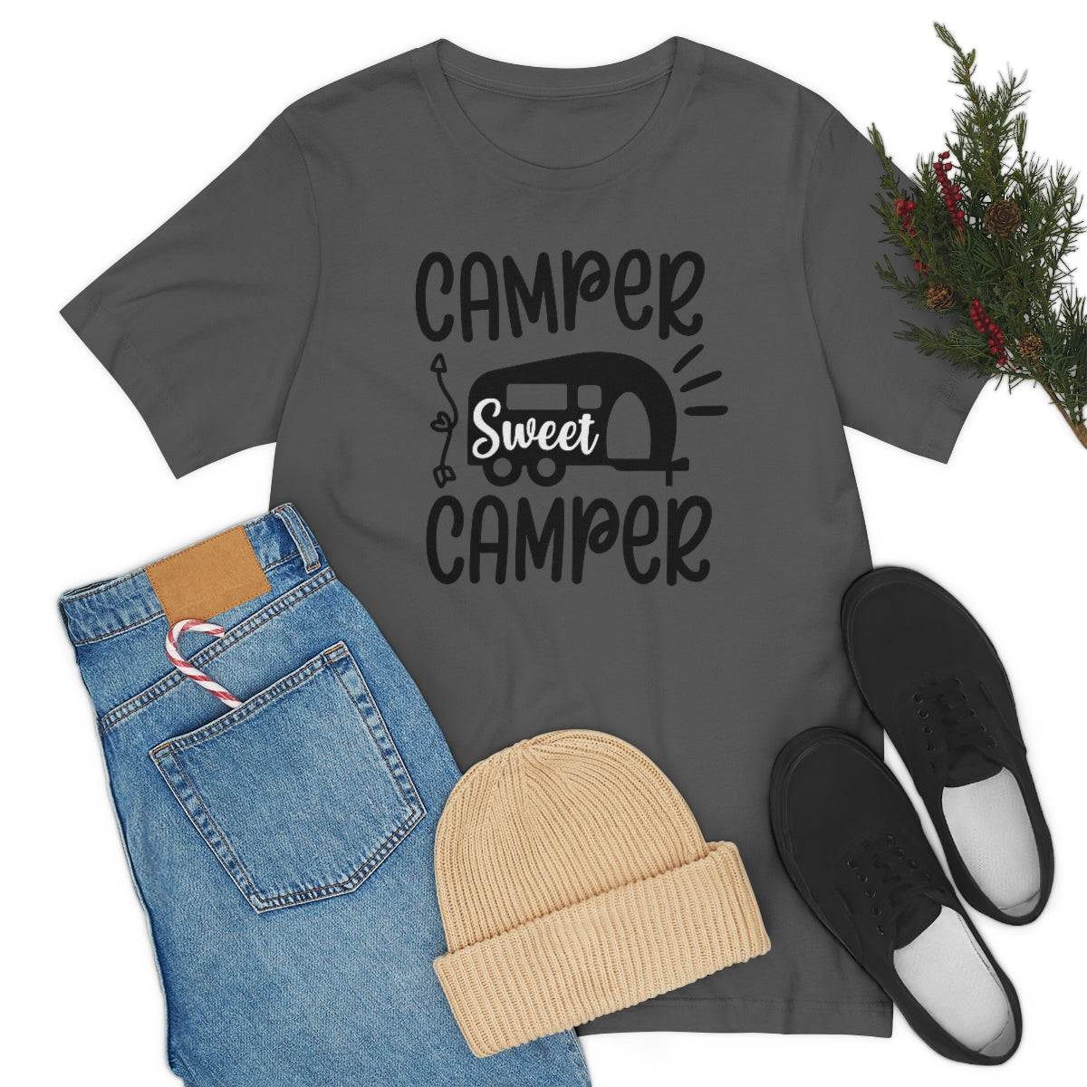 Camper Sweet Camper Unisex Jersey Short Sleeve Tee