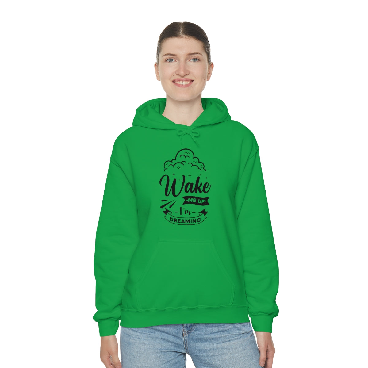 Wake Me Up I'm Dreaming Unisex Heavy Blend™ Hooded Sweatshirt