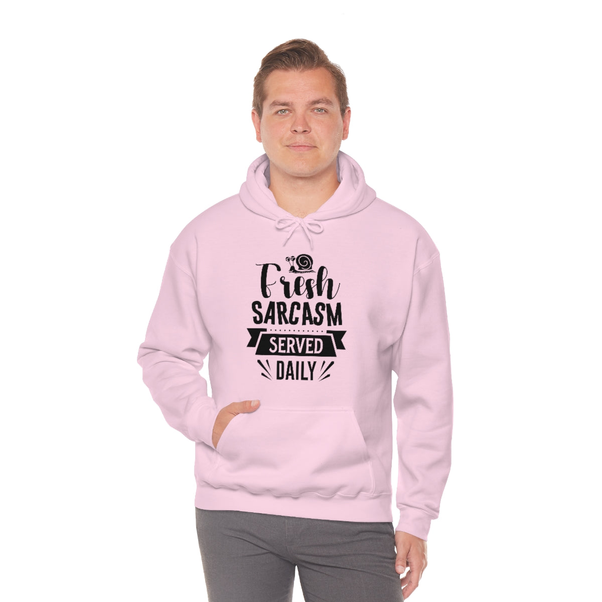 Fresh Sarcasm Served Daily Unisex Heavy Blend™ Hooded Sweatshirt