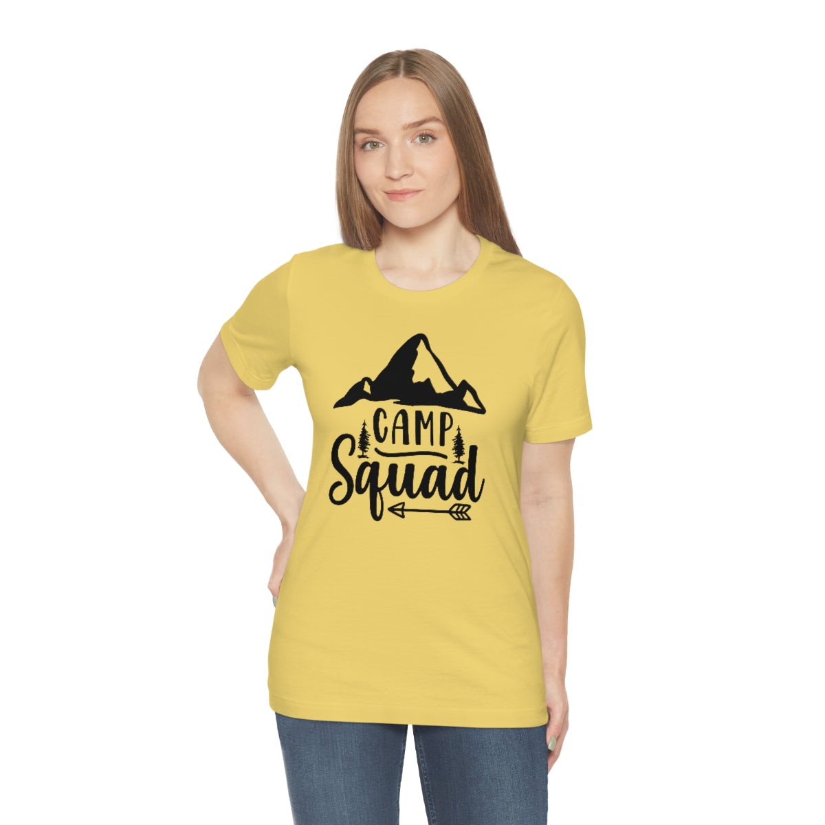 Camp Squad Unisex Jersey Short Sleeve Tee