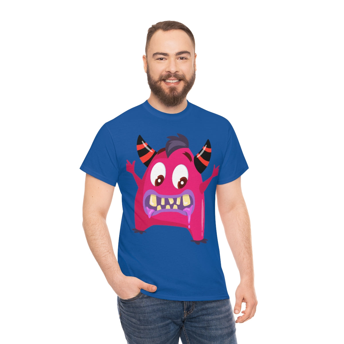 NFT Design Pink Monster Unisex Heavy Cotton Tee