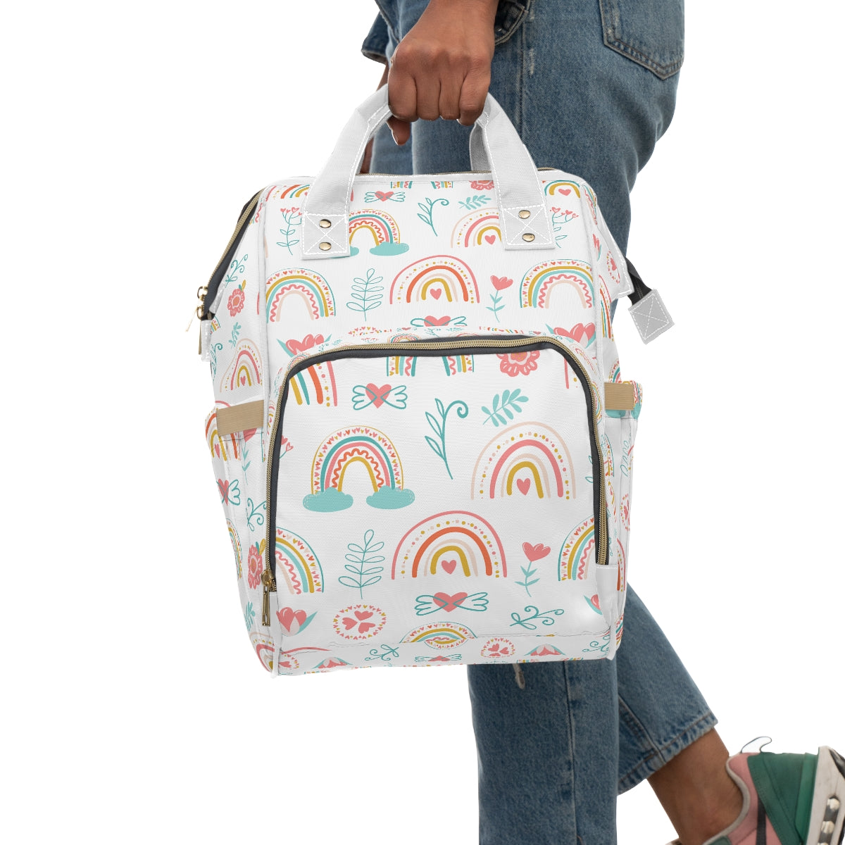 Rainbows Multifunctional Baby Diaper Backpack