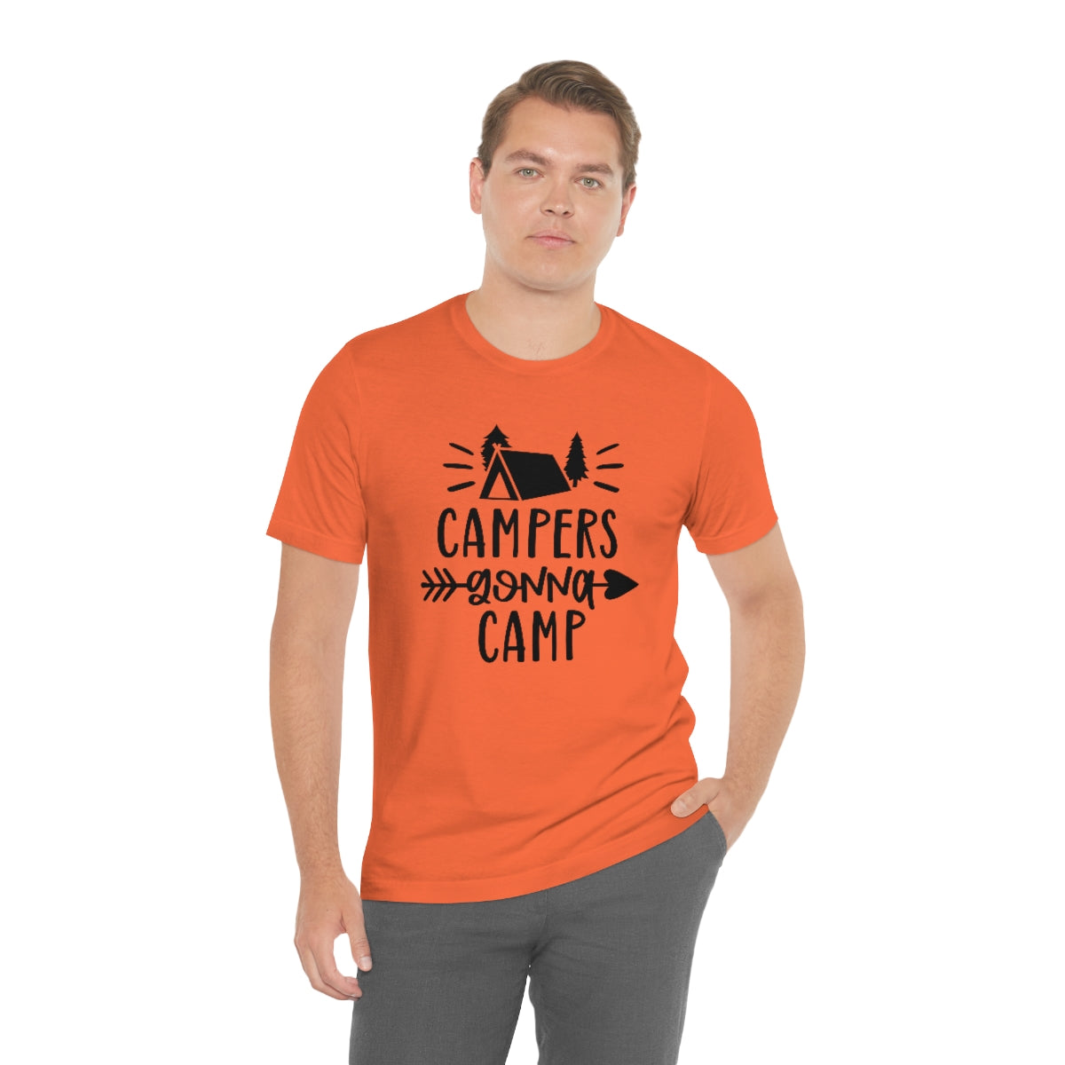 Campers Gonna Camp Unisex Jersey Short Sleeve Tee