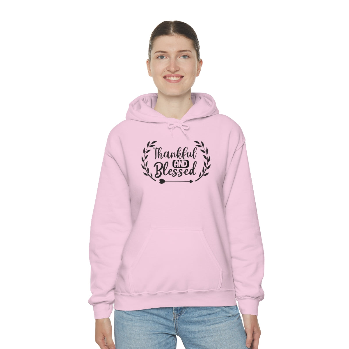 Thankful and Blessed Unisex Heavy Blend™ Hooded Sweatshirt