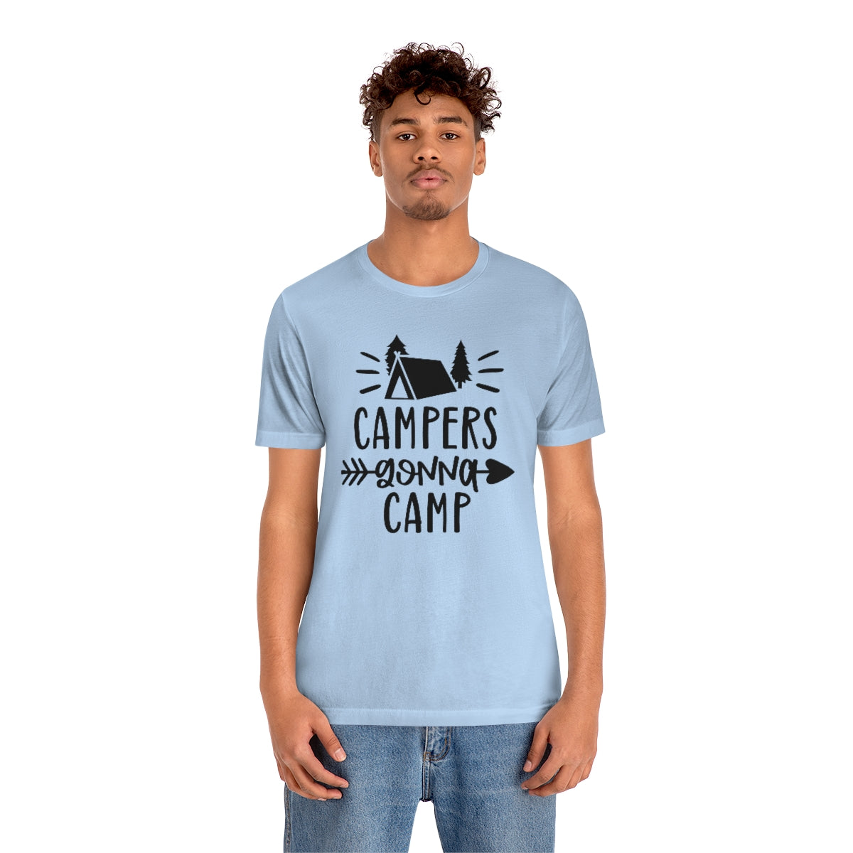 Campers Gonna Camp Unisex Jersey Short Sleeve Tee